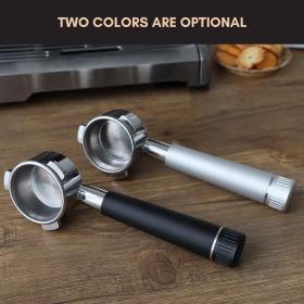 54mm 3 Ears Bottomless Portafilter with Alloy Handle Stainless Steel Head Compatible for Breville870/875/878/880 Coffee Machine